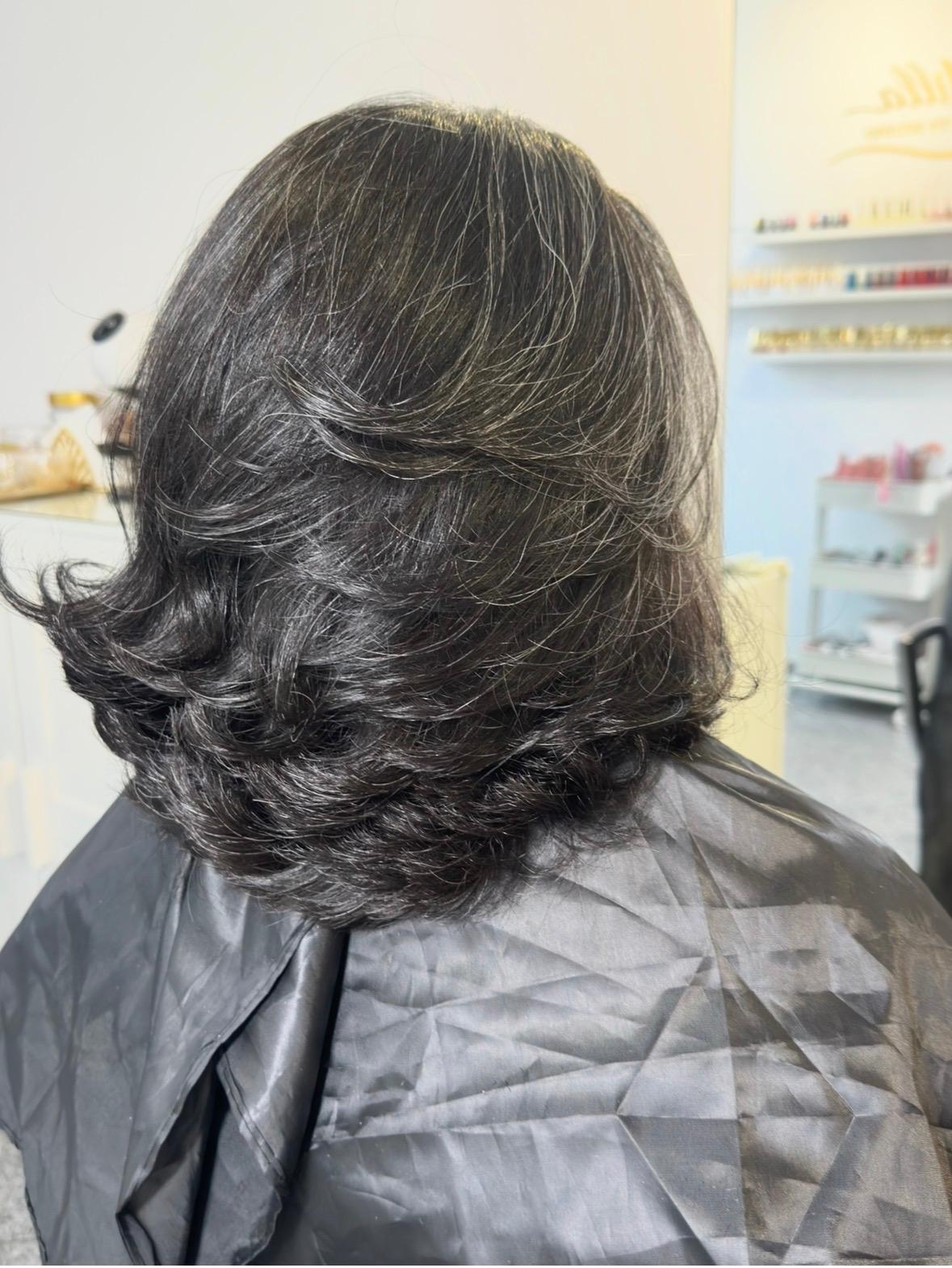 Corte em camadas com brushing